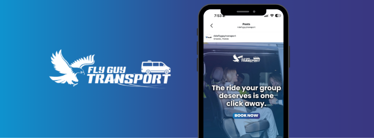 Estrategia de social media marketing en Orlando para empresa de transporte Fly Guy Transport